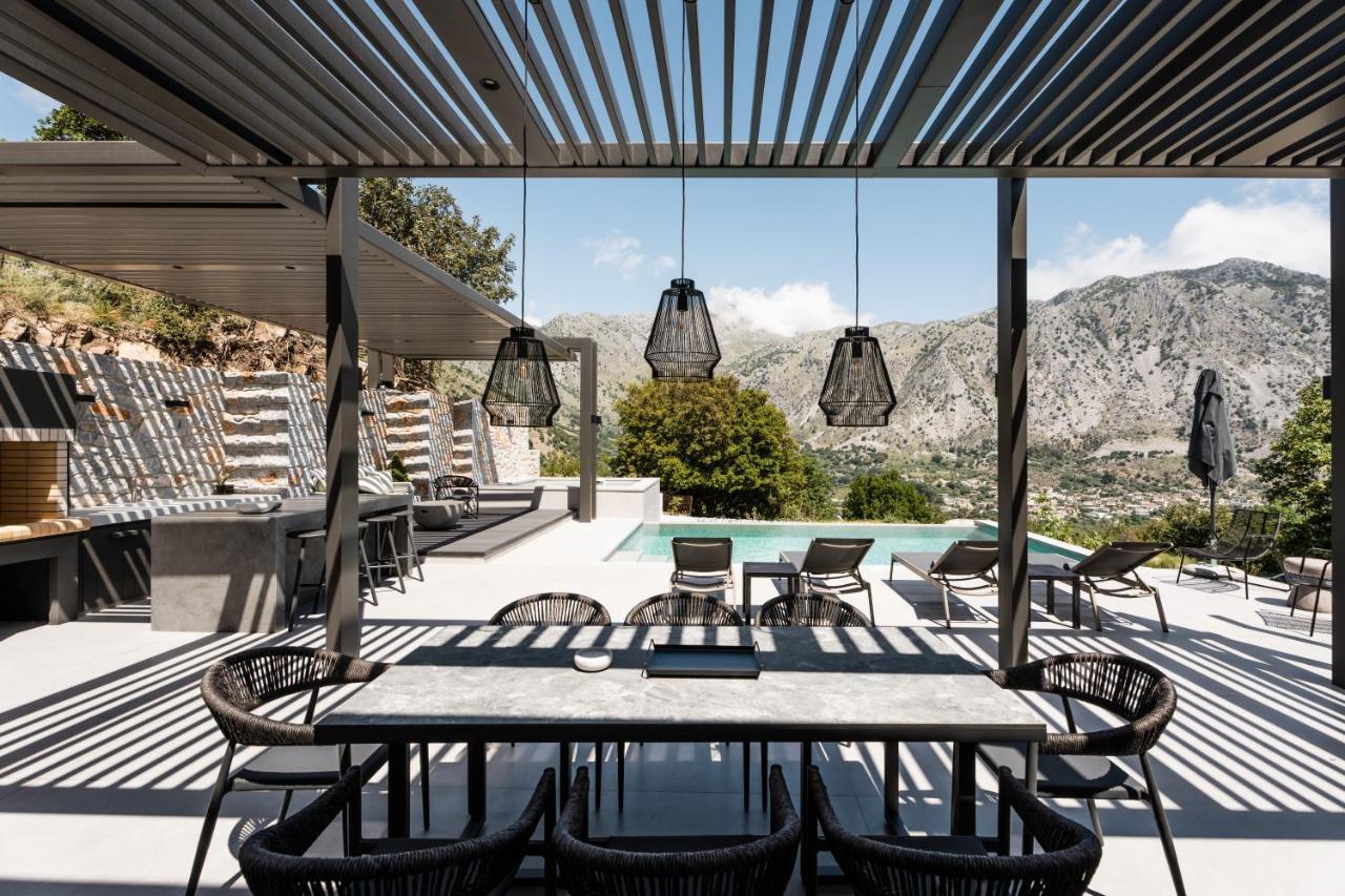 Eumelia Iconic Villa, With Heated Pool & Whirlpool, By Thinkvilla Asi Gonia Exterior foto