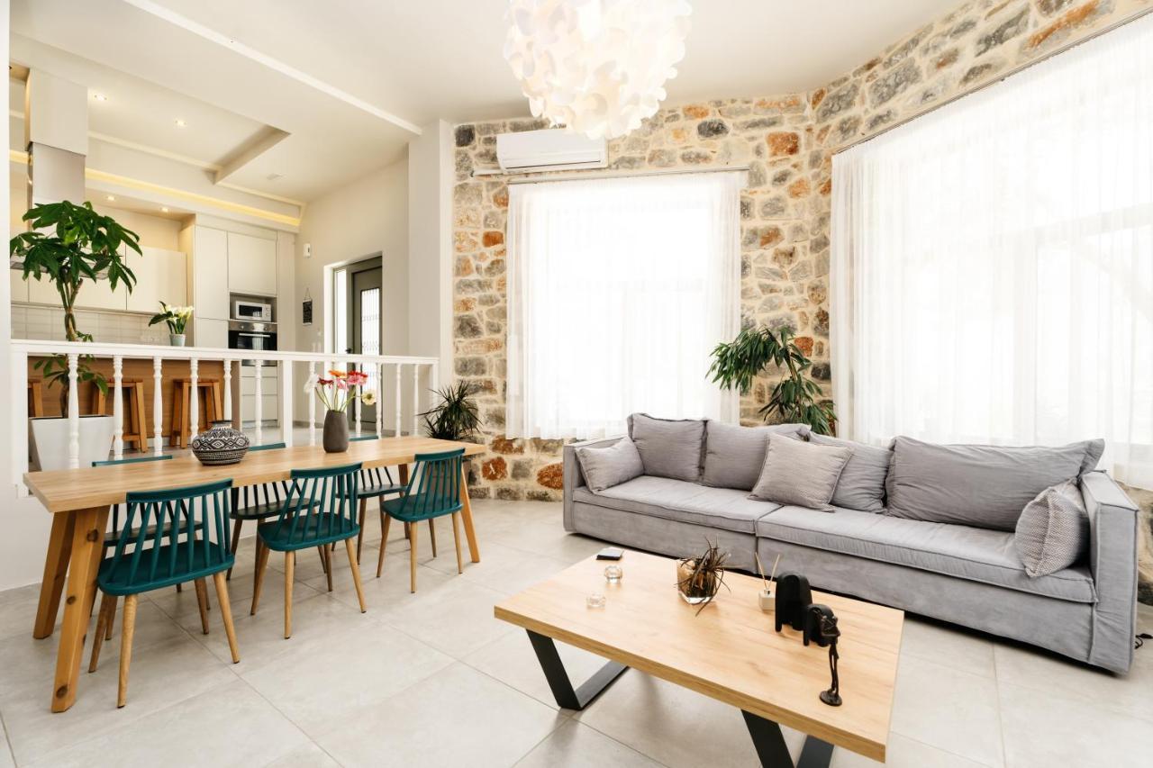 Eumelia Iconic Villa, With Heated Pool & Whirlpool, By Thinkvilla Asi Gonia Exterior foto